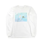 あゆみまるの海の生き物クリオネ ロングスリーブTシャツ