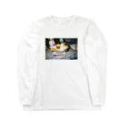 喫茶うすぐものプリン・ア・ラ・モード Long Sleeve T-Shirt