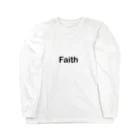 faithのFaithロゴT ロングスリーブTシャツ