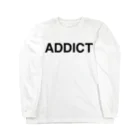 TOKYO LOGOSHOP 東京ロゴショップのADDICT-アディクト- Long Sleeve T-Shirt