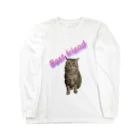 保護猫Dotcham City のBest Friend ロングスリーブTシャツ