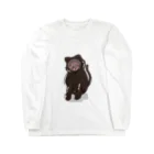 ちょこねこshopのちょこねこロングスリーブTシャツ Long Sleeve T-Shirt