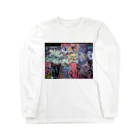 ねこらぶらぶこ♡のNZ sk8 park の wall art Long Sleeve T-Shirt