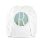 REST IN RECORDSのレストインレコーズ | レーベルロゴ | オフィシャルカラー Long Sleeve T-Shirt