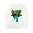 Hurryz HUNGRY BEARのHurryz HUNGRY BEAR 基板2 Long Sleeve T-Shirt