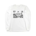 maru houseの祈りの女神 Long Sleeve T-Shirt