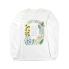 kamitamoのFlower ロンT Long Sleeve T-Shirt