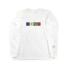 dakerosaの弱肉と太陽 (白) Long Sleeve T-Shirt