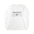 INDIVIDUALITYの2017コレクション ロングスリーブTシャツ