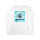 LilacGingerの花のロンT（innocent）SUZURI限定 ロングスリーブTシャツ