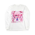 ムラサキゲジゲジのオンラインショップのマカロン 恋の矢 Long Sleeve T-Shirt