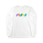 Andiamoのカラフルおいも Long Sleeve T-Shirt