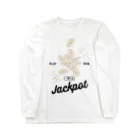9bdesignのJackpot 小判〈一攫千金〉 ロングスリーブTシャツ
