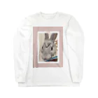 ふてくされうさぎ善のまゆうさ Long Sleeve T-Shirt