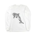 meimeimeitanのシャチ Long Sleeve T-Shirt