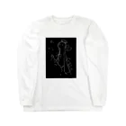 lapis collectionのキャンドルのおばけ Long Sleeve T-Shirt