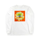 LilacGingerのFlower　innocentTシャツ ロングスリーブTシャツ