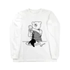 YUICHI design shopのかけすぎ Long Sleeve T-Shirt