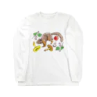 nemunoki paper itemの実りの森深く Long Sleeve T-Shirt