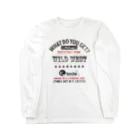 DownTheLineのWildWest 淡色 Long Sleeve T-Shirt