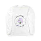 シルエットshopのシールちゃん文字Design Long Sleeve T-Shirt