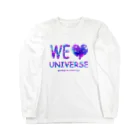 COSMOSIDEAのWE LOVE UNIVERSE  Long Sleeve T-Shirt