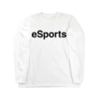 TOKYO LOGOSHOP 東京ロゴショップのeSports-eスポーツ- Long Sleeve T-Shirt