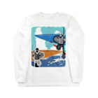 CK & outdoorマガジン店のカヤッカーず　カラー Long Sleeve T-Shirt