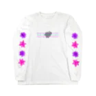 juri_coのFlowerプリント - ロングTシャツ Long Sleeve T-Shirt