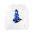 AQUAの涙の雨と星 地雷女子 Long Sleeve T-Shirt