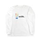 osato_shopのmilk Long Sleeve T-Shirt