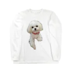 MaisonDeMalteseのMy Maltese ロングスリーブTシャツ