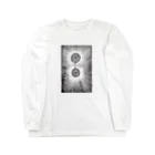 gallery 246 produced by Gpsy artworksのEGGS IN HUMAN HISTORY ロングスリーブTシャツ