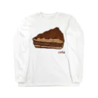 脂身通信Ｚのチョコレートケーキ ロングスリーブTシャツ