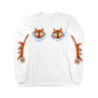 segasworksのこれでもかとトラちゃん Long Sleeve T-Shirt