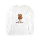 waffle_chiki_chikiのにゃっふるちゃん1 ねこ Long Sleeve T-Shirt