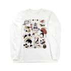 ささきまゆの和風ペンギン Long Sleeve T-Shirt