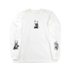 デブ犬画像ショップのOnePoint Fat Dog Long Sleeve T-Shirt