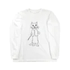 Aimé le chatのまほうねこ ロングスリーブTシャツ