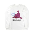 MisCreAntミスクリアントのベルーガくん ロングスリーブTシャツ