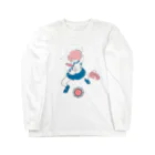 東京ベーゴマのベーゴマ少女 Long Sleeve T-Shirt