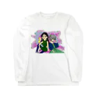 HATENCOUの80's GIRLS Long Sleeve T-Shirt