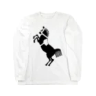 ○△□のうま Long Sleeve T-Shirt