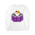  ふじねこ屋のシックスベースパンねこ Long Sleeve T-Shirt