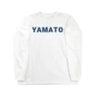 ロゴTシャツのひよこ堂のYAMATO ヤマト ロゴ Tシャツ Long Sleeve T-Shirt