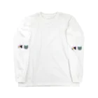 にゃんたまごのベレーのにゃんこ　デュオ Long Sleeve T-Shirt