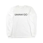 UMAMI GOのUMAMIGO シンプルロゴシリーズ Long Sleeve T-Shirt