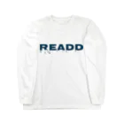 ReaDDのReaDD Tシャツ ロゴ別ver ロングスリーブTシャツ