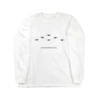 ayupenのC-1輸送機編隊-Bk Long Sleeve T-Shirt