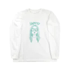 TAKUMIサメ男のhappy Long Sleeve T-Shirt